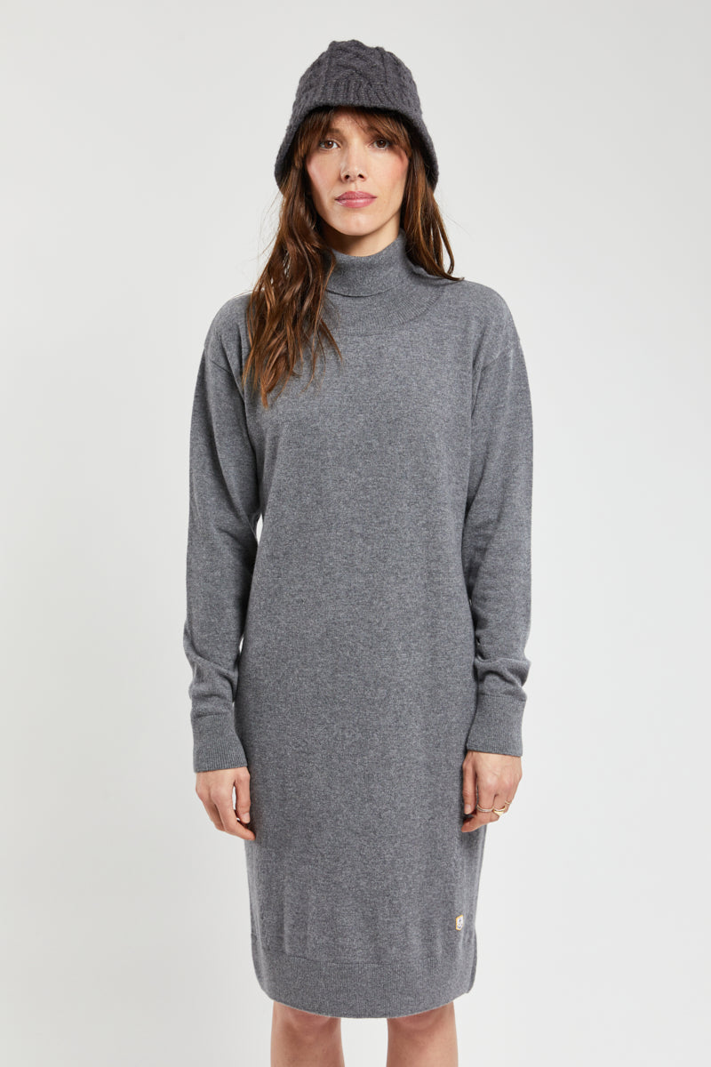 armor-lux-h-ritage-robe-pull-col-roul-laine-et-cachemire image 1