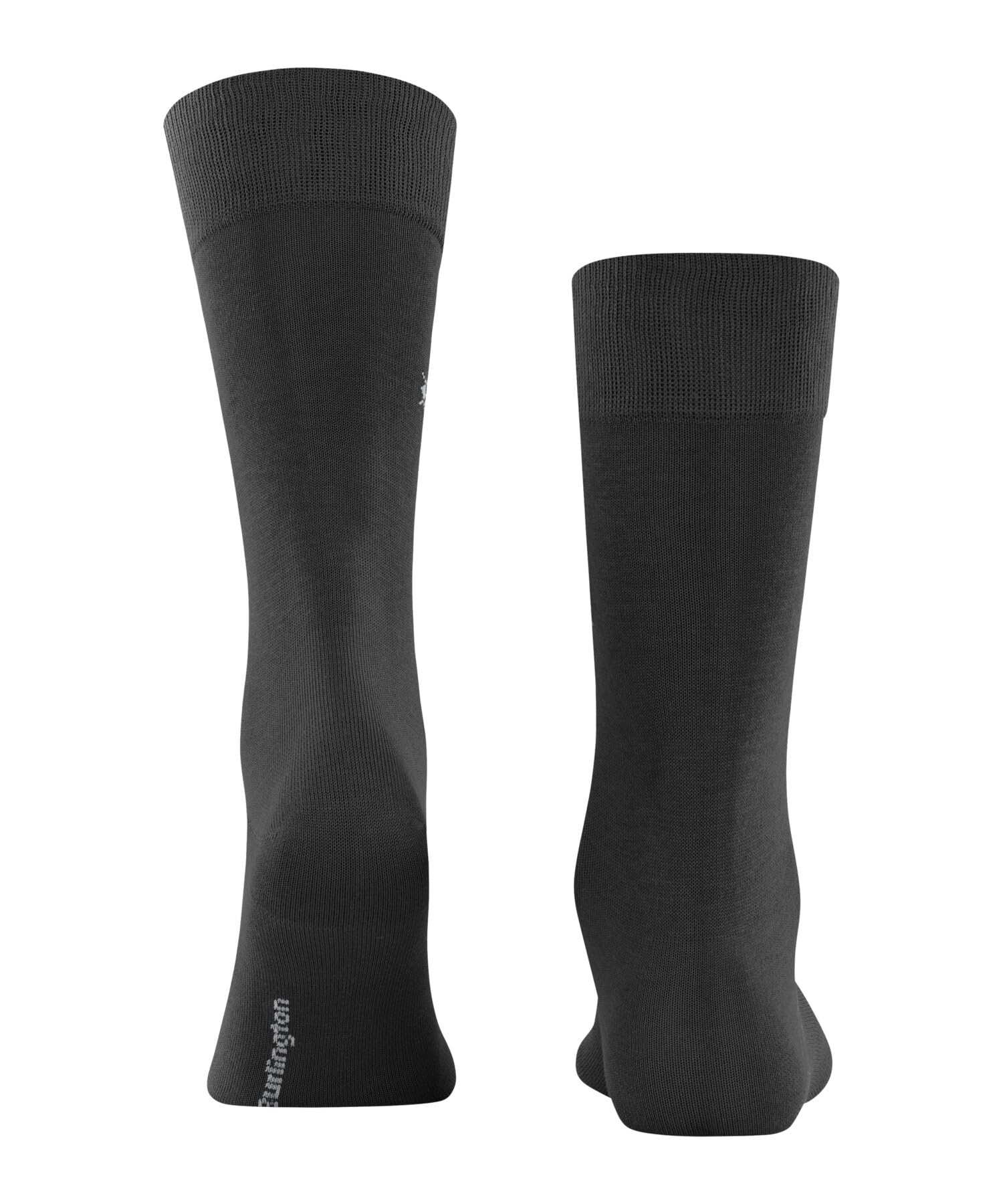 burlington-dublin-chaussettes-homme-coton-unies-gris-anthracite-melange-3095-40- image 2