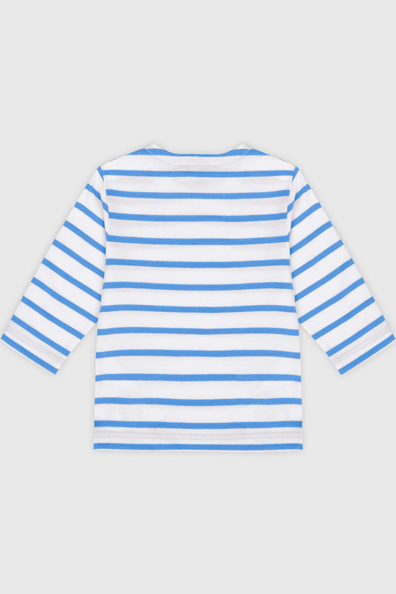 armor-lux-marini-re-baby-coton-l-ger-manches-longues-boutons image 2