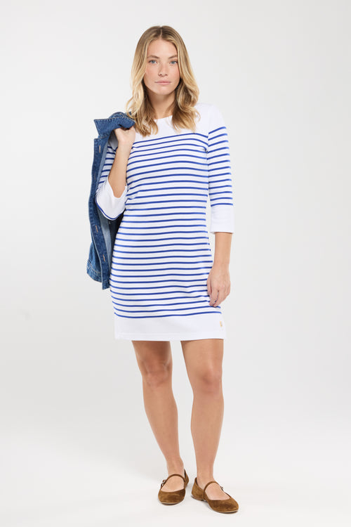 armor-lux-ile-tudy-robe-femme-coton-pais-manches-3-4-col-bateau-2 image 7