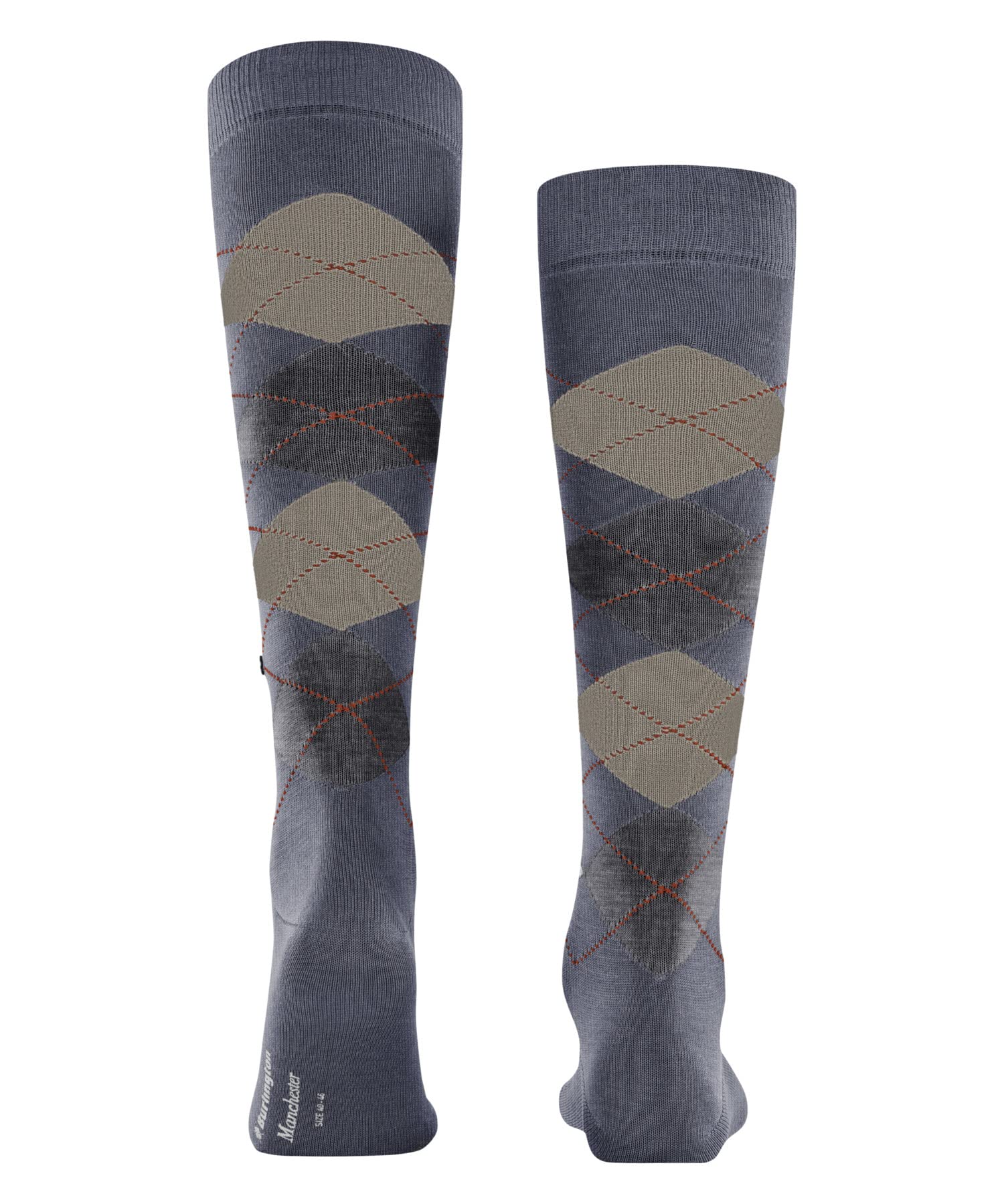 burlington-manchester-chaussettes-longues-homme-jean-40-46 image 2