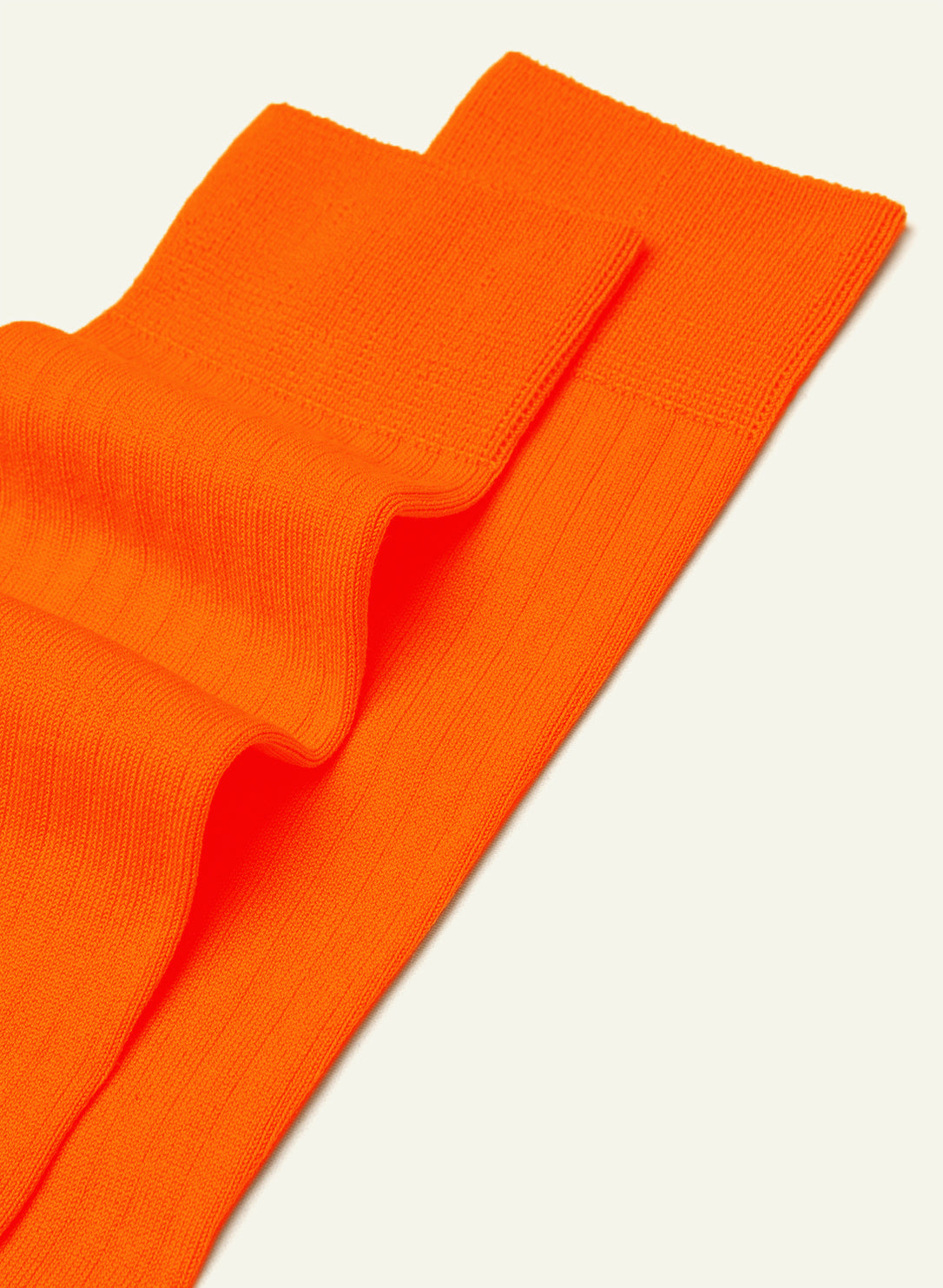 archiduchesse-orange-d-sespoir-chaussettes-de-luxe-fil-d-cosse-mi-mollet image 3
