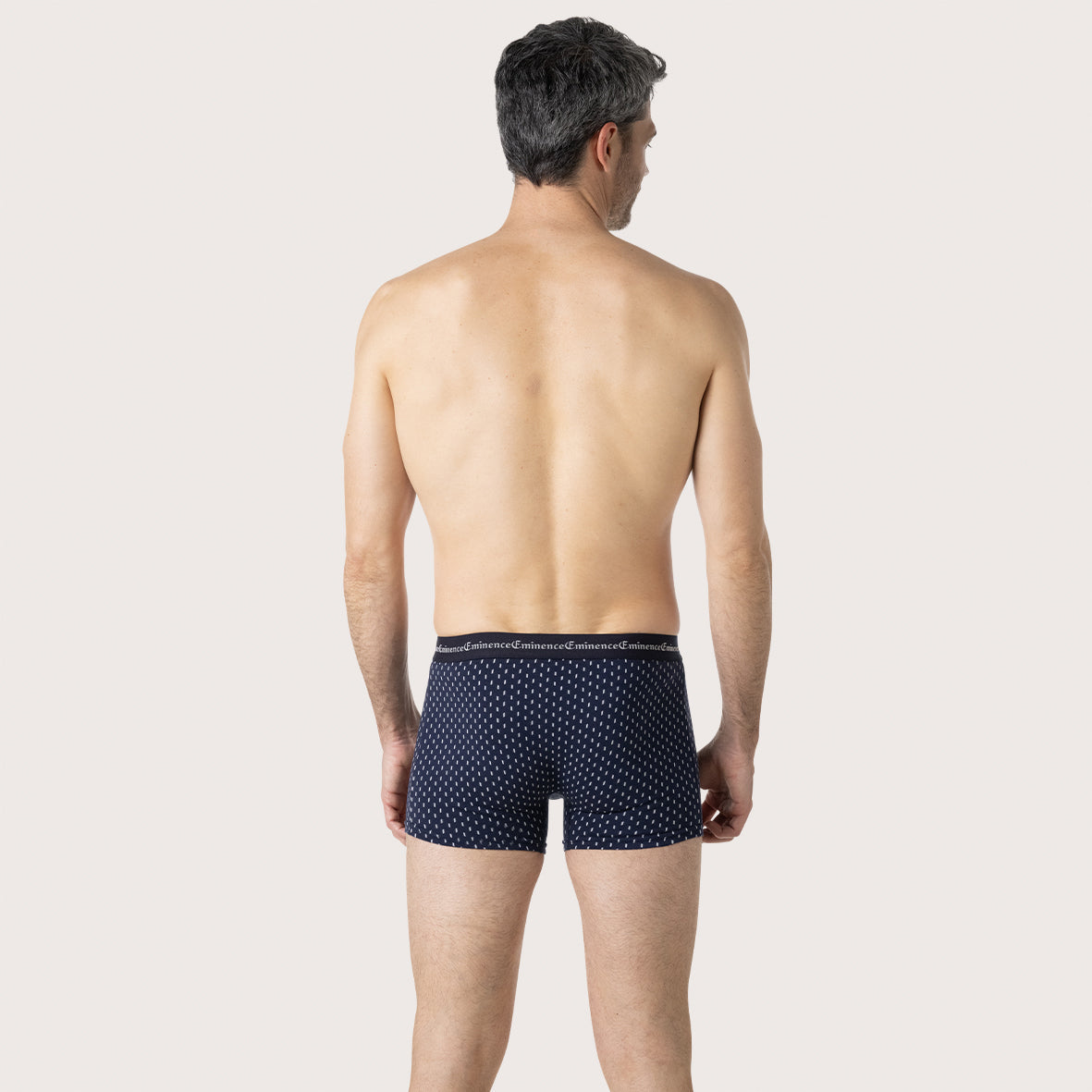 eminence-lot-de-3-boxers-homme-business-print-stretch image 3