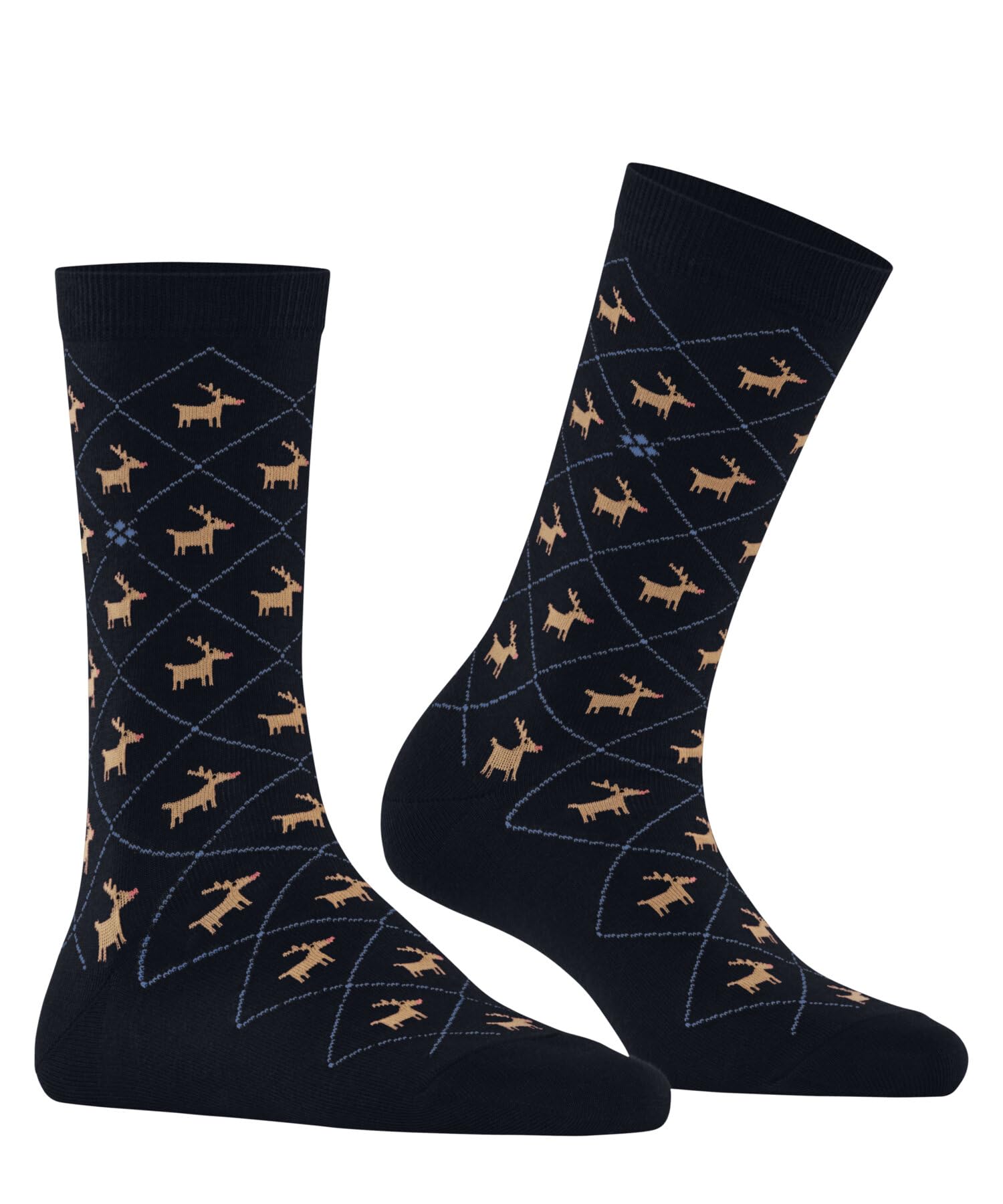 burlington-reindeer-femme-chaussettes-coton-respirant image 4