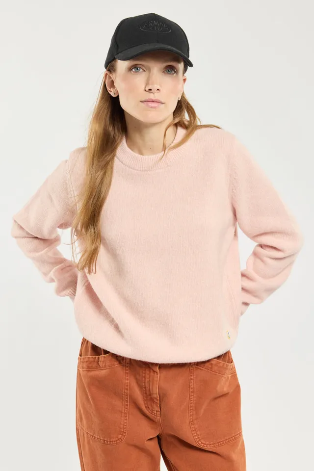 armor-lux-h-ritage-pull-court-femme-laine-col-rond image 1
