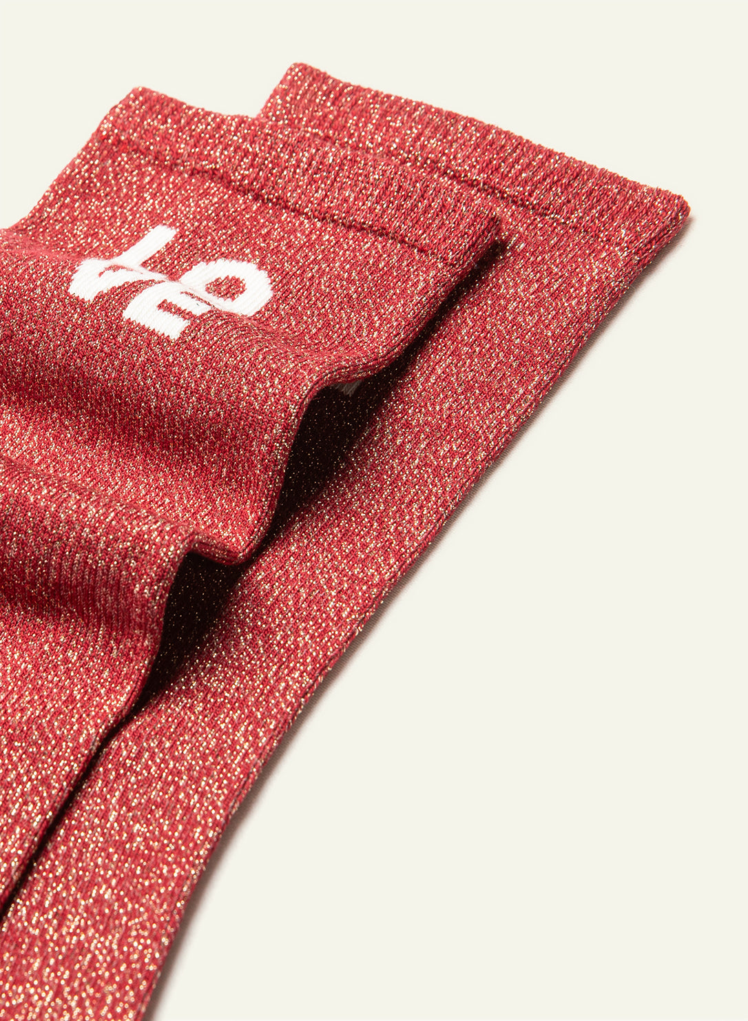 archiduchesse-pair-fect-love-chaussettes-fantaisie-courtes-rouge-lurex image 4