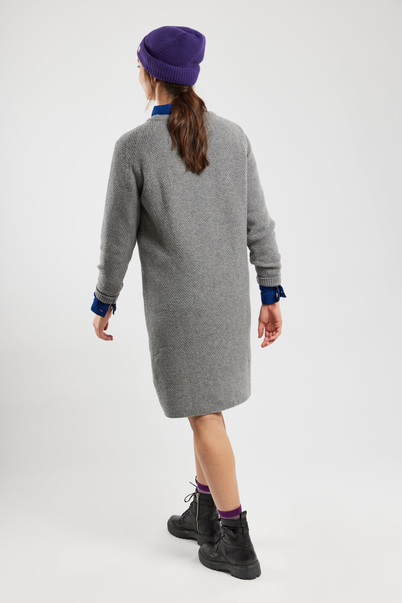 armor-lux-robe-pull-torsades-femme-laine-col-rond image 4