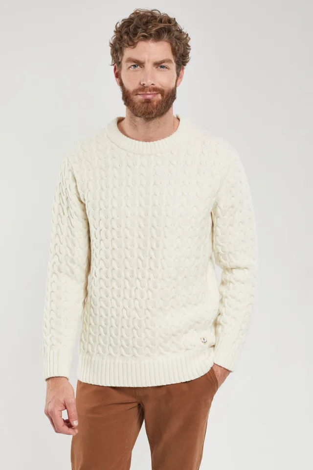 armor-lux-pull-fouesnant-homme-pull-laine-maille-torsad-e-h-ritage image 1