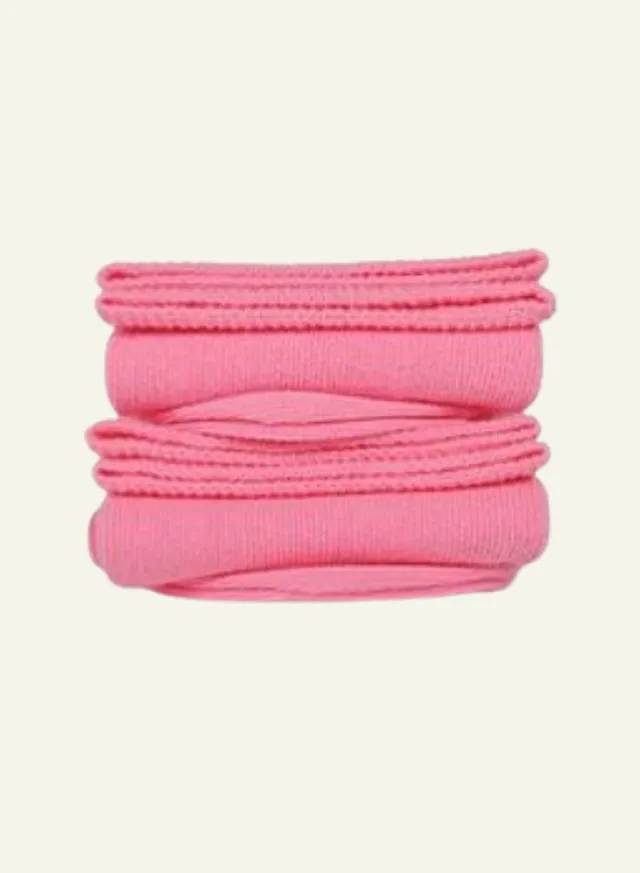 archiduchesse-rose-panth-re-chaussettes-de-ville-mi-mollet-coton image 1