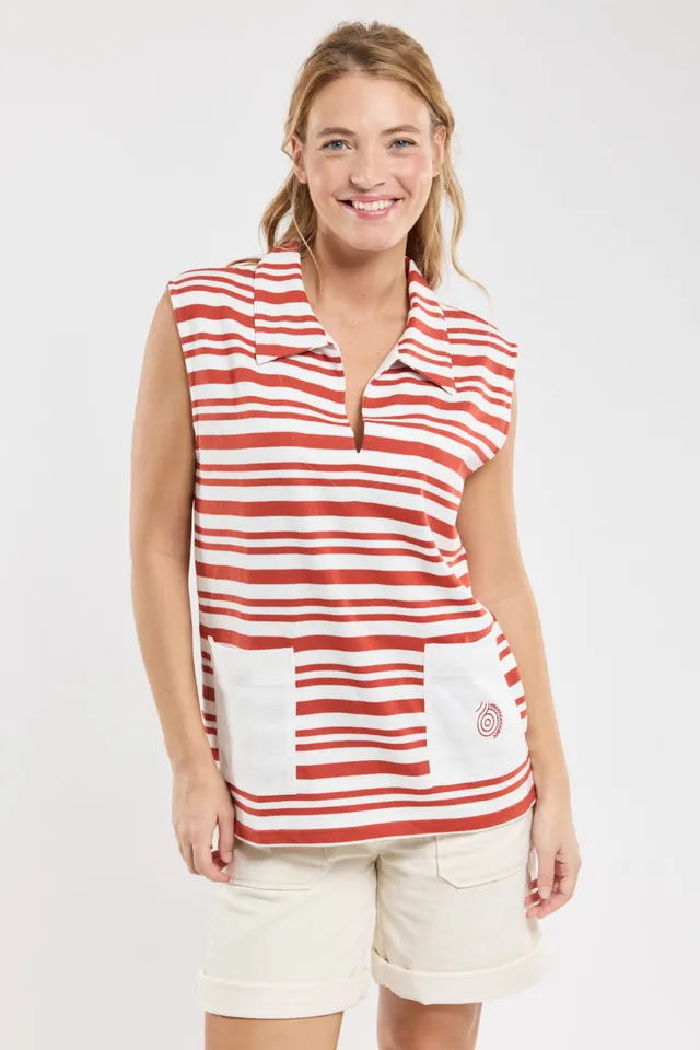 armor-lux-x-nolwenn-faligot-marini-re-sans-manches-tunique-femme image 1