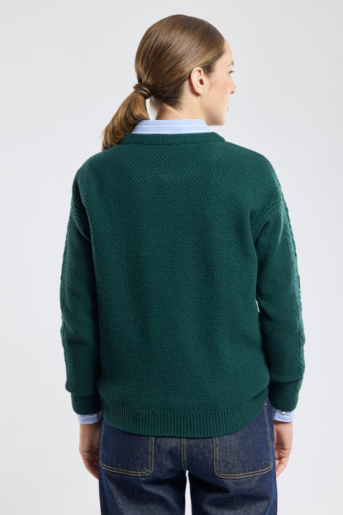 armor-lux-pull-torsad-laine-femme-col-rond image 5