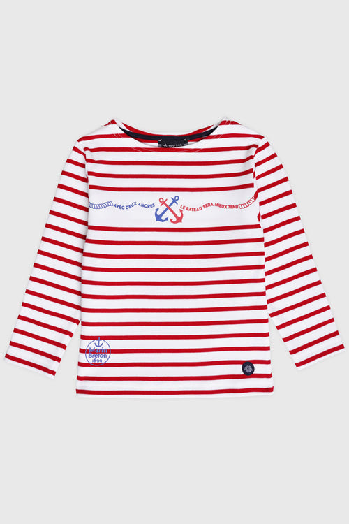 armor-lux-marini-re-enfant-almanach-du-marin-breton-coton-pais image 2