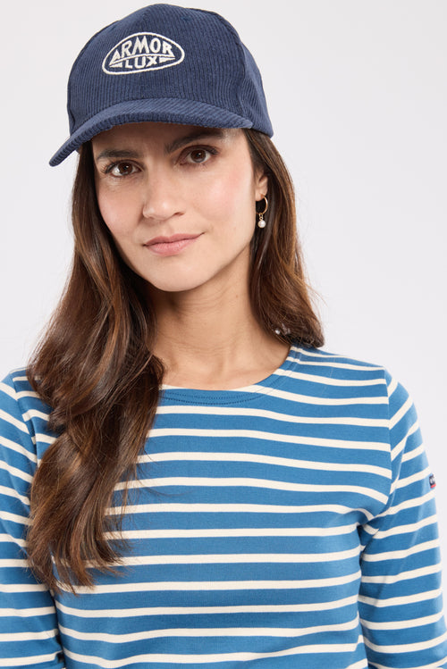 armor-lux-casquette-velours-c-tel-brod-e-unisexe image 3