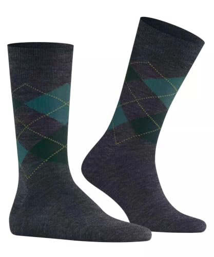 burlington-edinburgh-melange-chaussettes-homme-laine-fantaisie-bleu-cobalt-6273- image 8