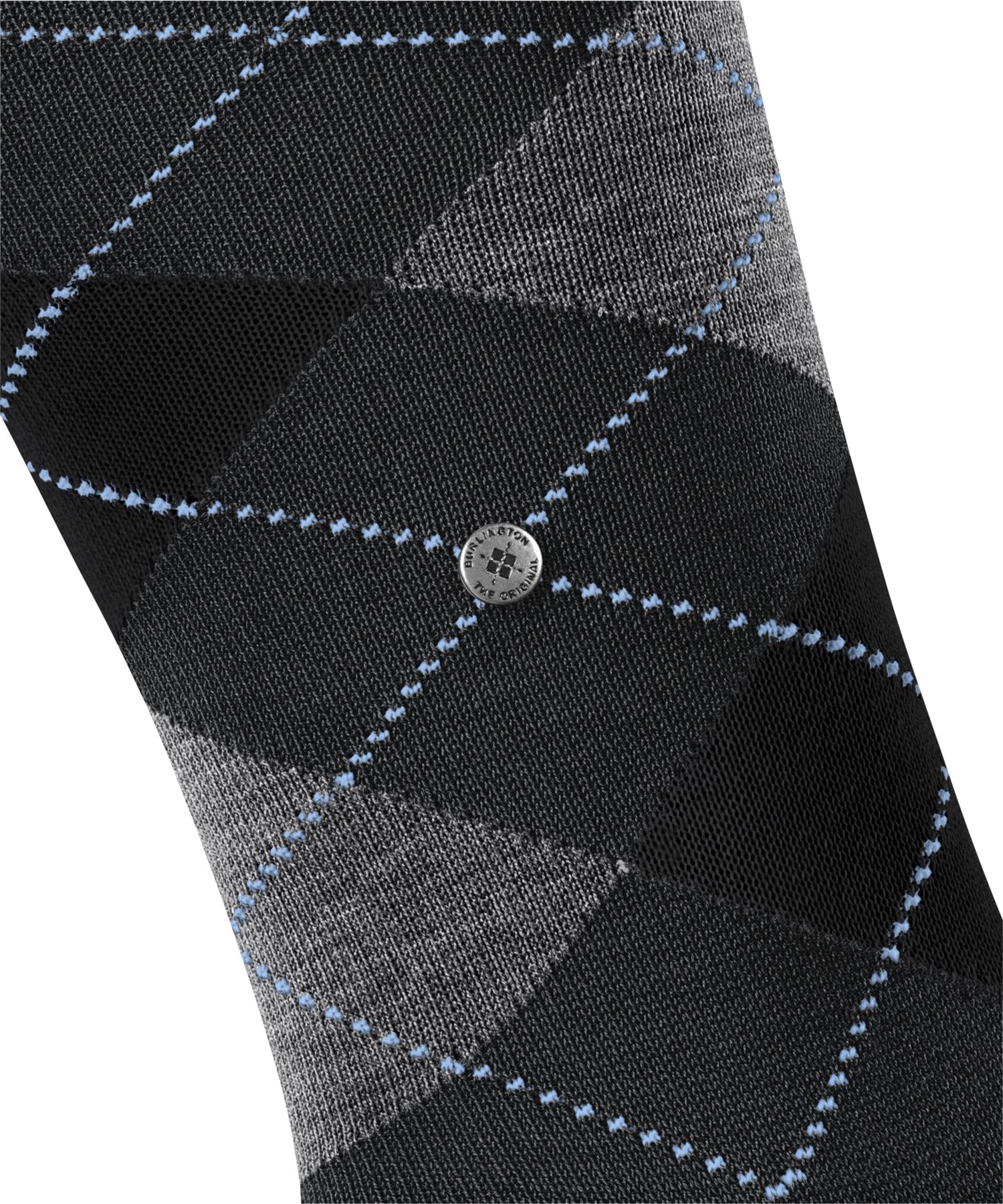 burlington-manchester-chaussettes-longues-homme-gris-anthracite-melange-3095-40- image 5