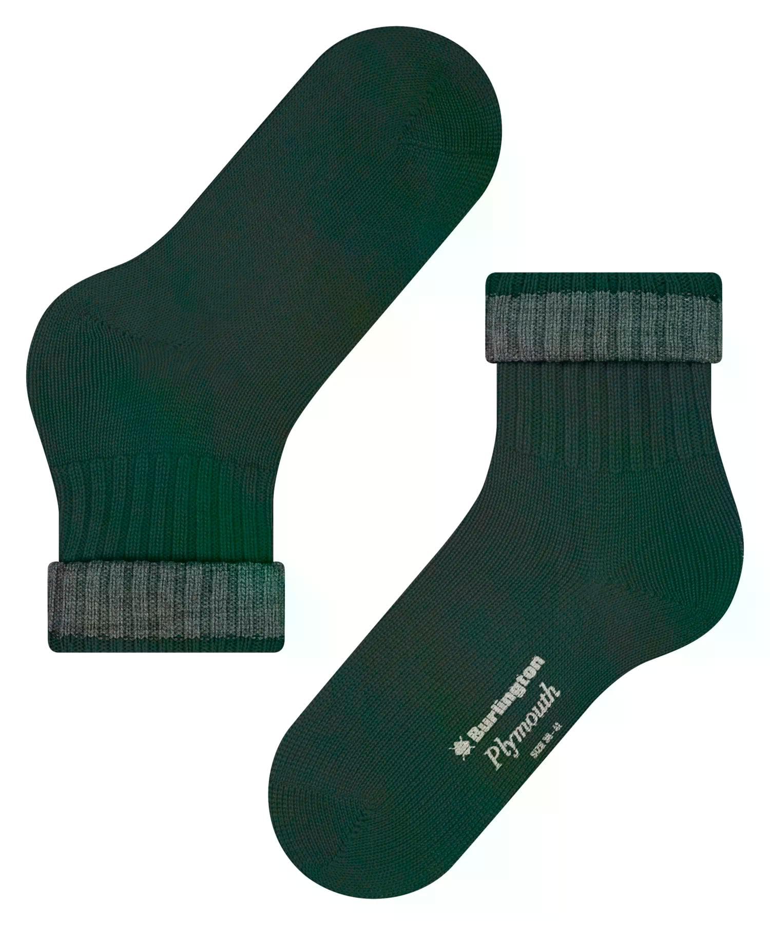 burlington-plymouth-chaussettes-femme-laine-vert-forest-7450-36-41 image 5