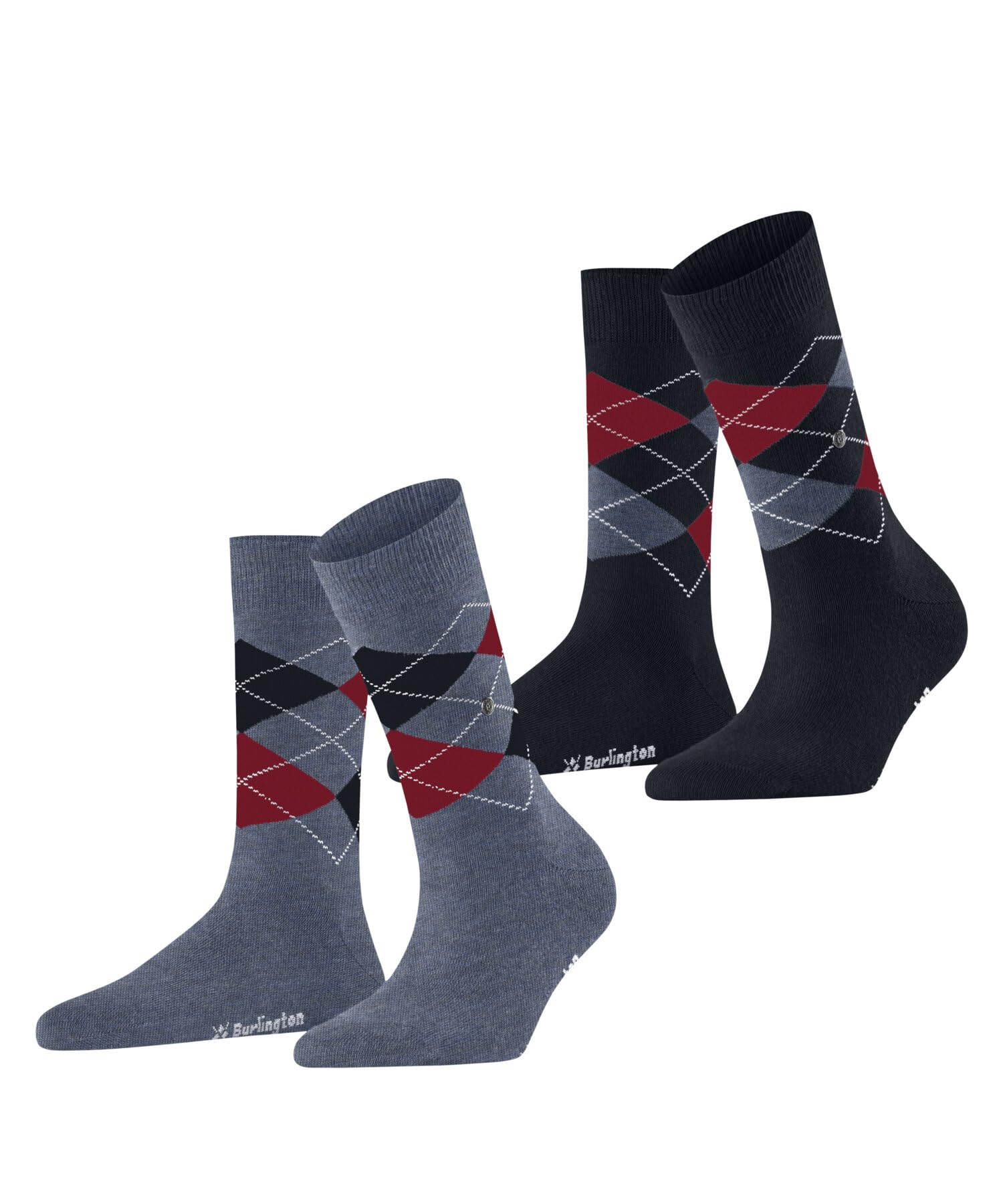 burlington-everyday-argyle-chaussettes-opaques-femme-coton-biologique image 8