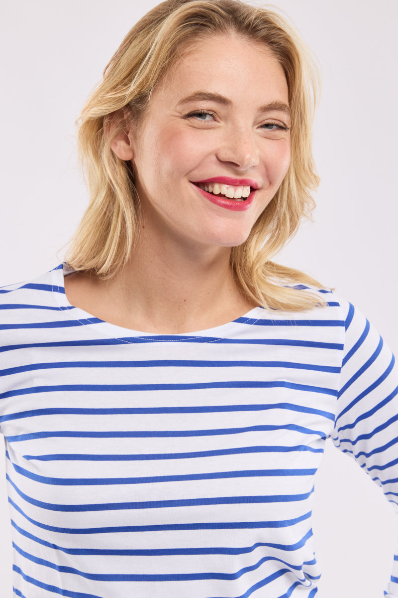armor-lux-marini-re-classe-de-mer-femme-coton-manches-longues image 2