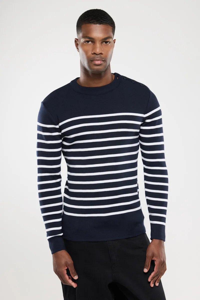 armor-lux-pull-marin-goulenez-homme-laine-m-rinos image 1