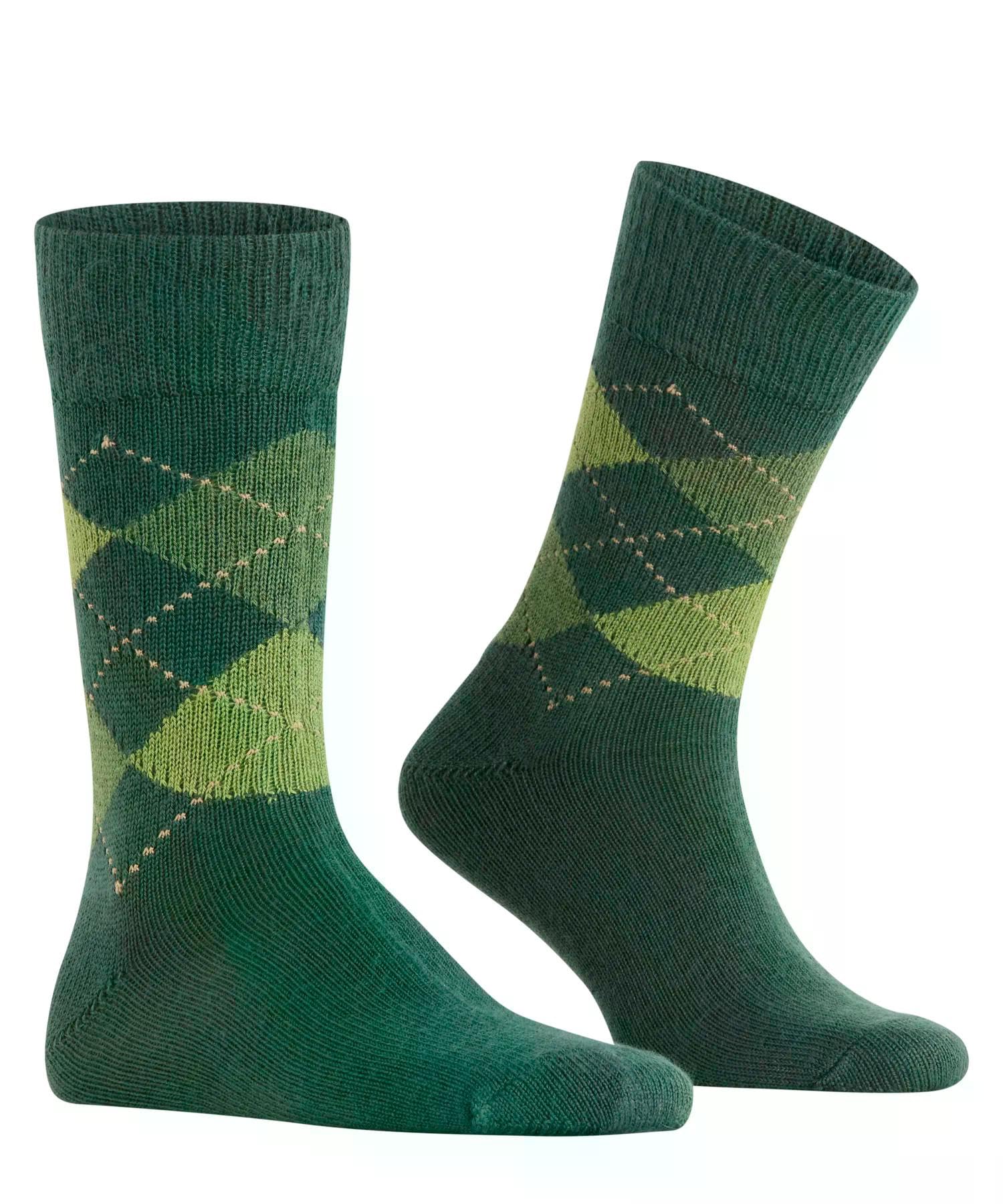burlington-preston-chaussettes-homme-chaudes-fantaisie-vert-forest-7450-40-46 image 5