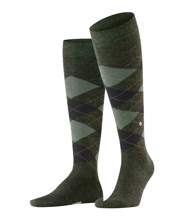burlington-edinburgh-m-lange-chaussettes-homme-laine-argyle image 1