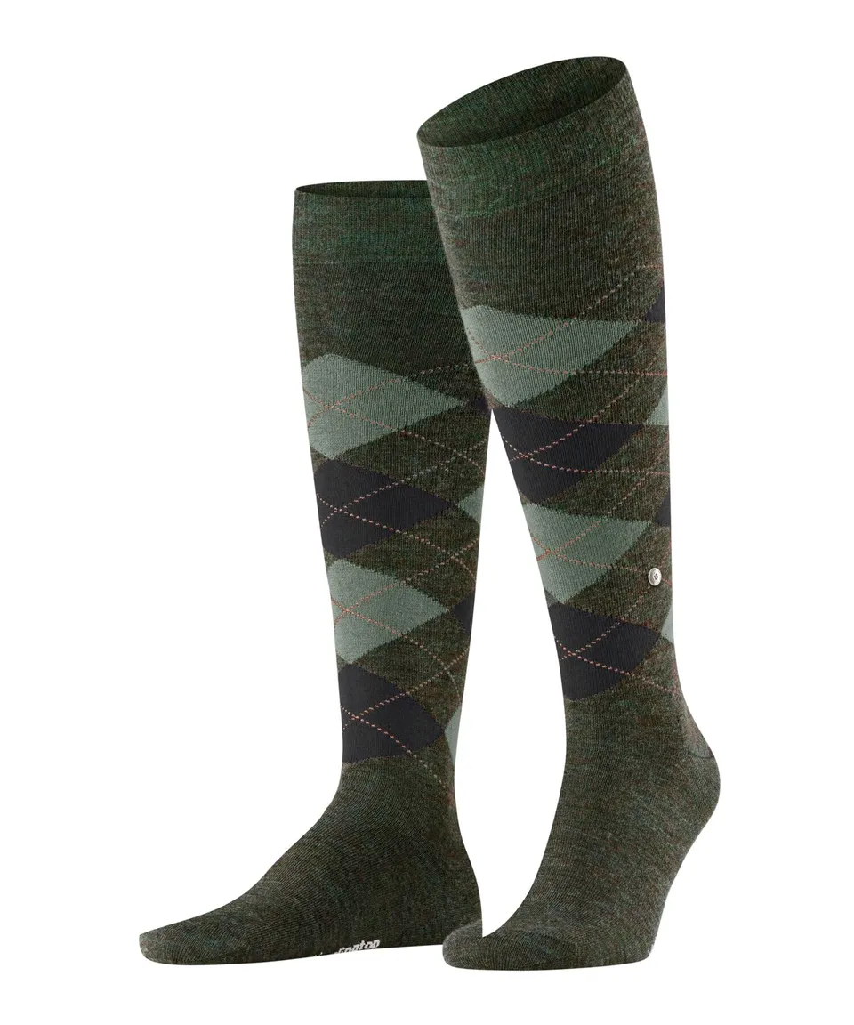 burlington-edinburgh-m-lange-chaussettes-homme-laine-argyle image 1