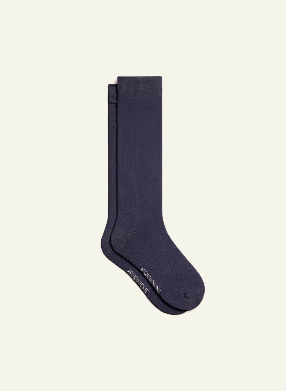 archiduchesse-bleu-marine-chaussettes-de-ville-mi-hautes image 2