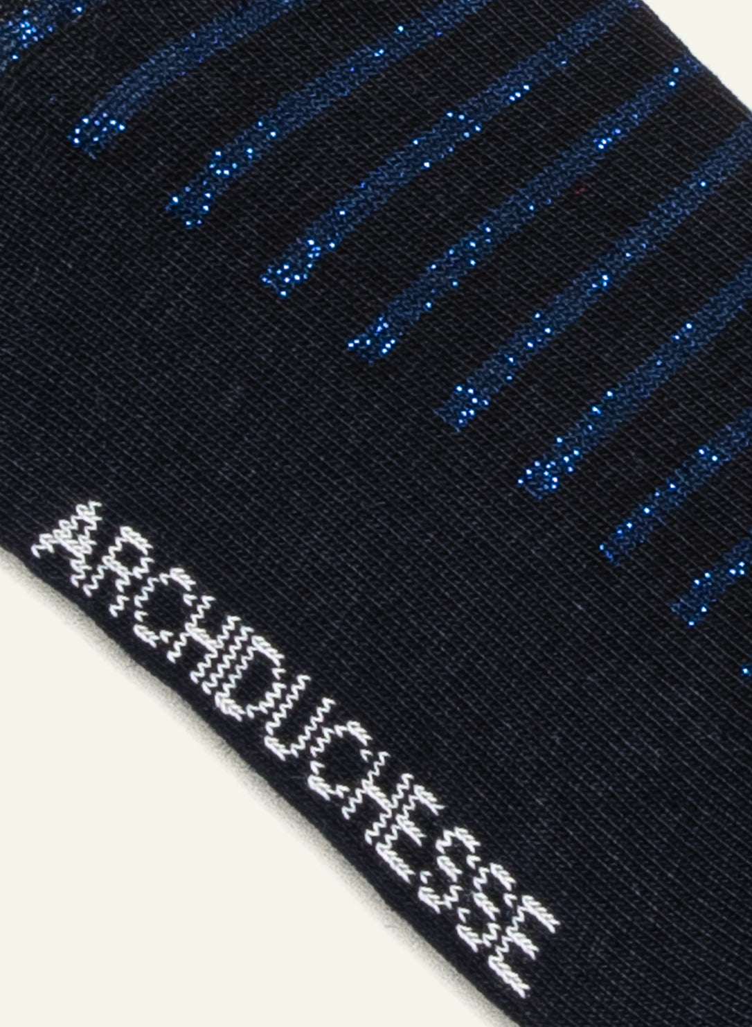 archiduchesse-n-buleuse-femme-chaussette-courte-lurex-bleu image 5