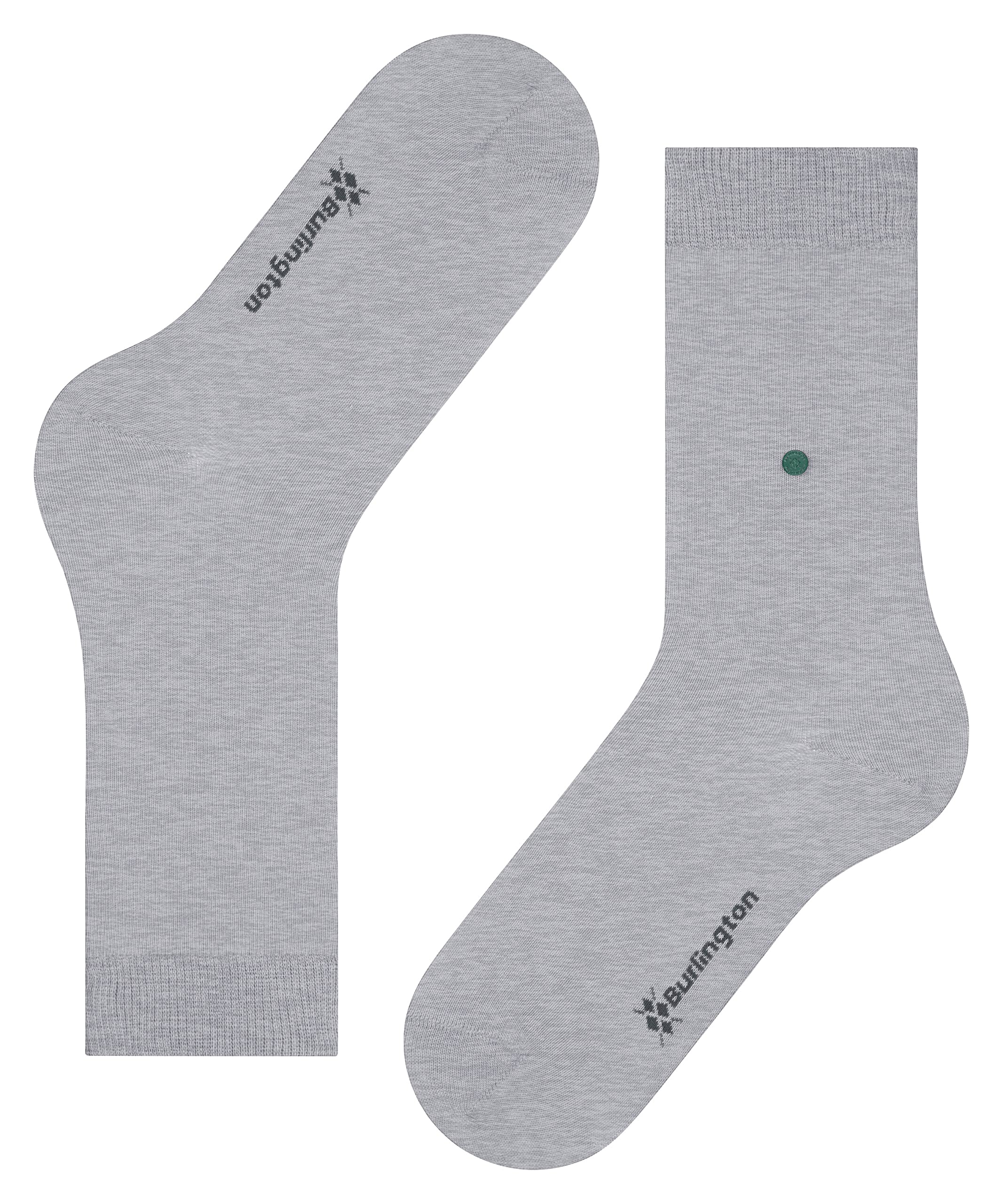 burlington-lady-chaussettes-femme-coton-gris-arctic-m-lange-36-41 image 6