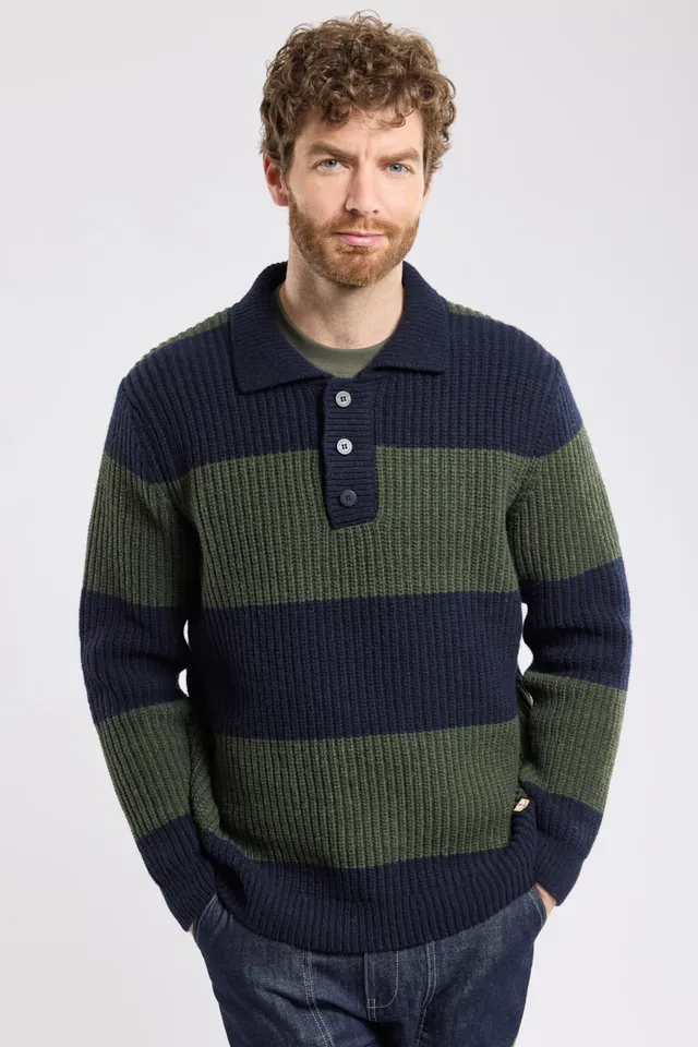 armor-lux-pull-col-polo-laine-homme-h-ritage image 1