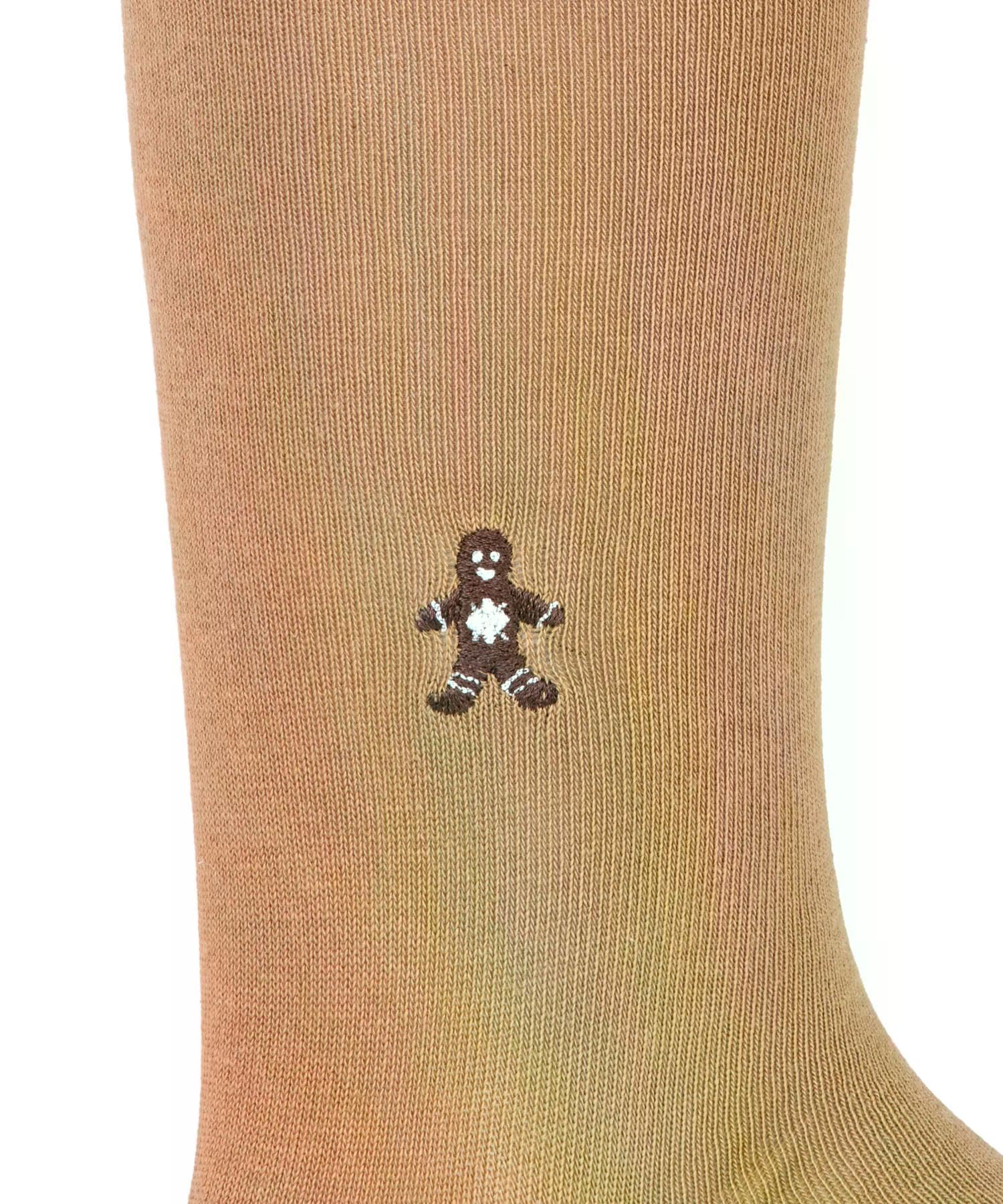 burlington-everyday-x-mas-chaussettes-homme-40-46-beige-melange-brown-sugar image 2