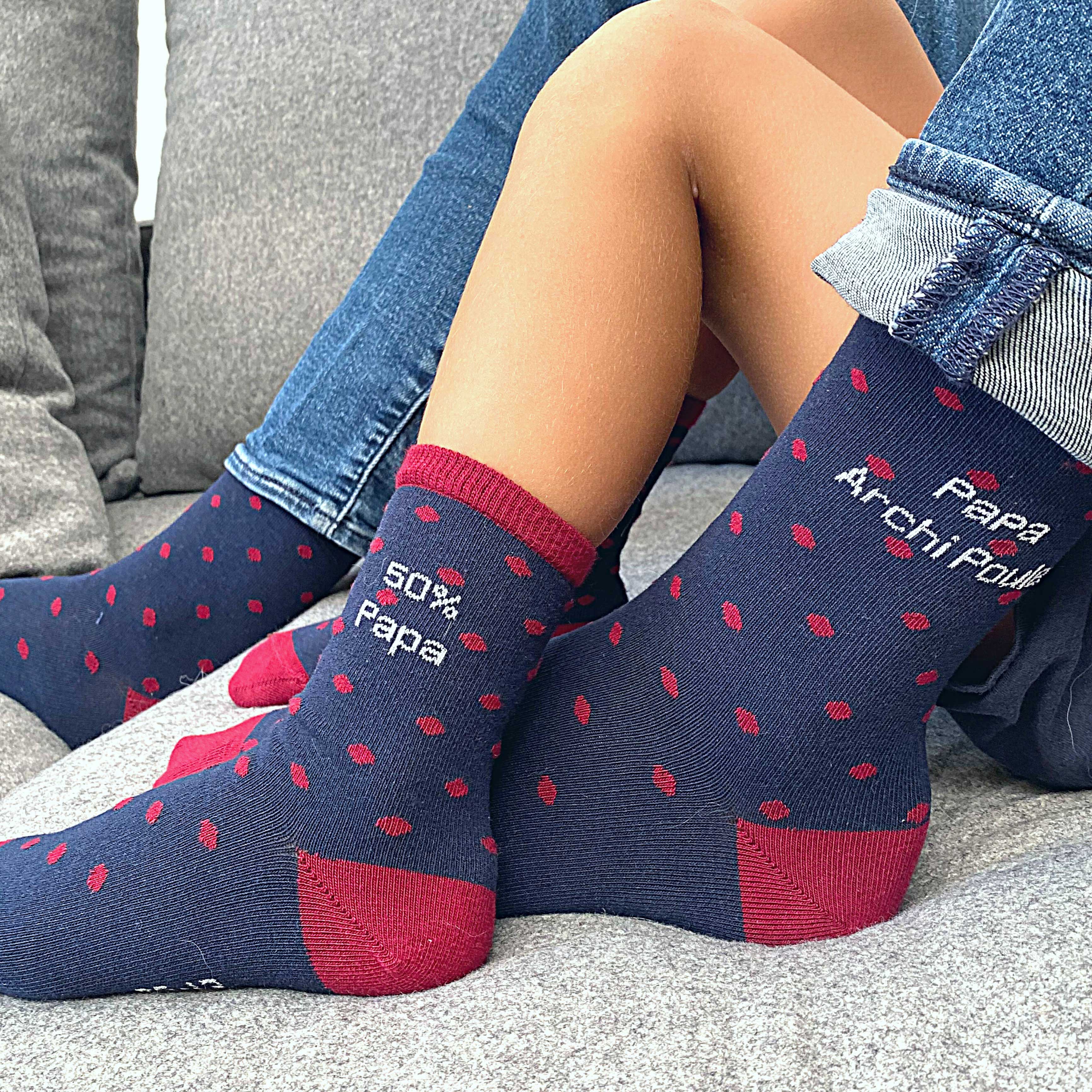 archiduchesse-famille-archicool-chaussettes-recycl-es-enfant-et-adulte image 2