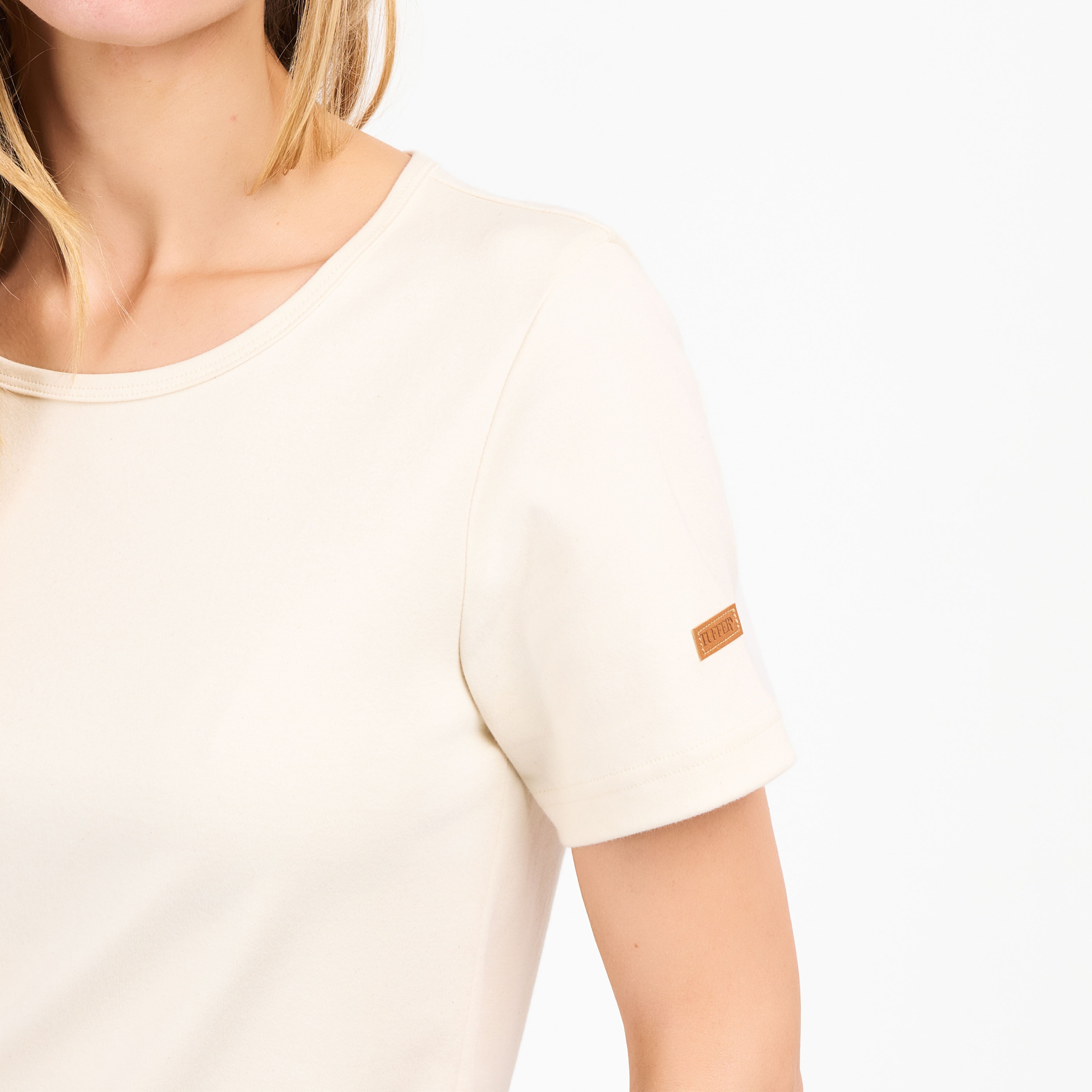 atelier-tuffery-causses-t-shirt-femme-col-rond-cru-coton-bio image 5