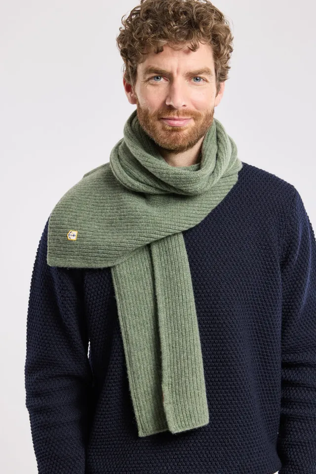 armor-lux-charpe-c-te-perl-e-h-ritage-100-lambswool-21-x-185-cm image 1