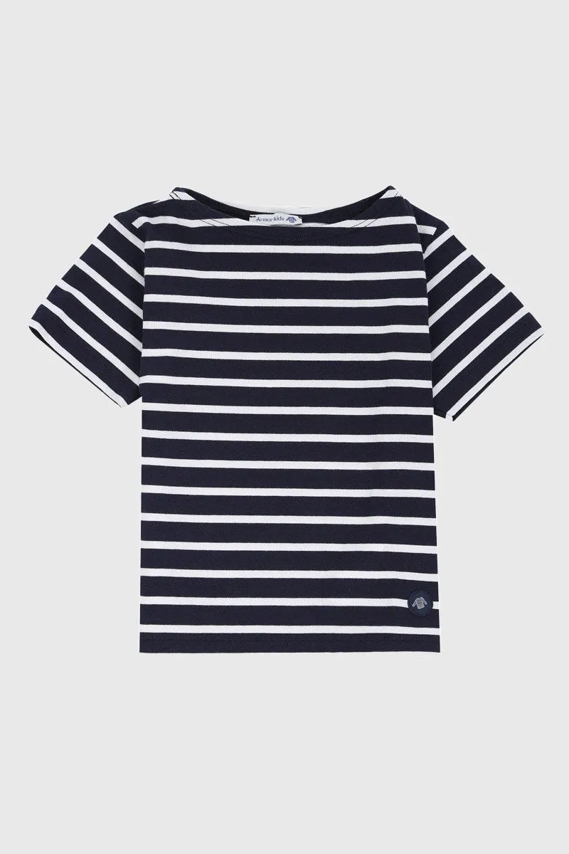 armor-lux-marini-re-kids-manches-courtes-coton-l-ger-enfant-3 image 1