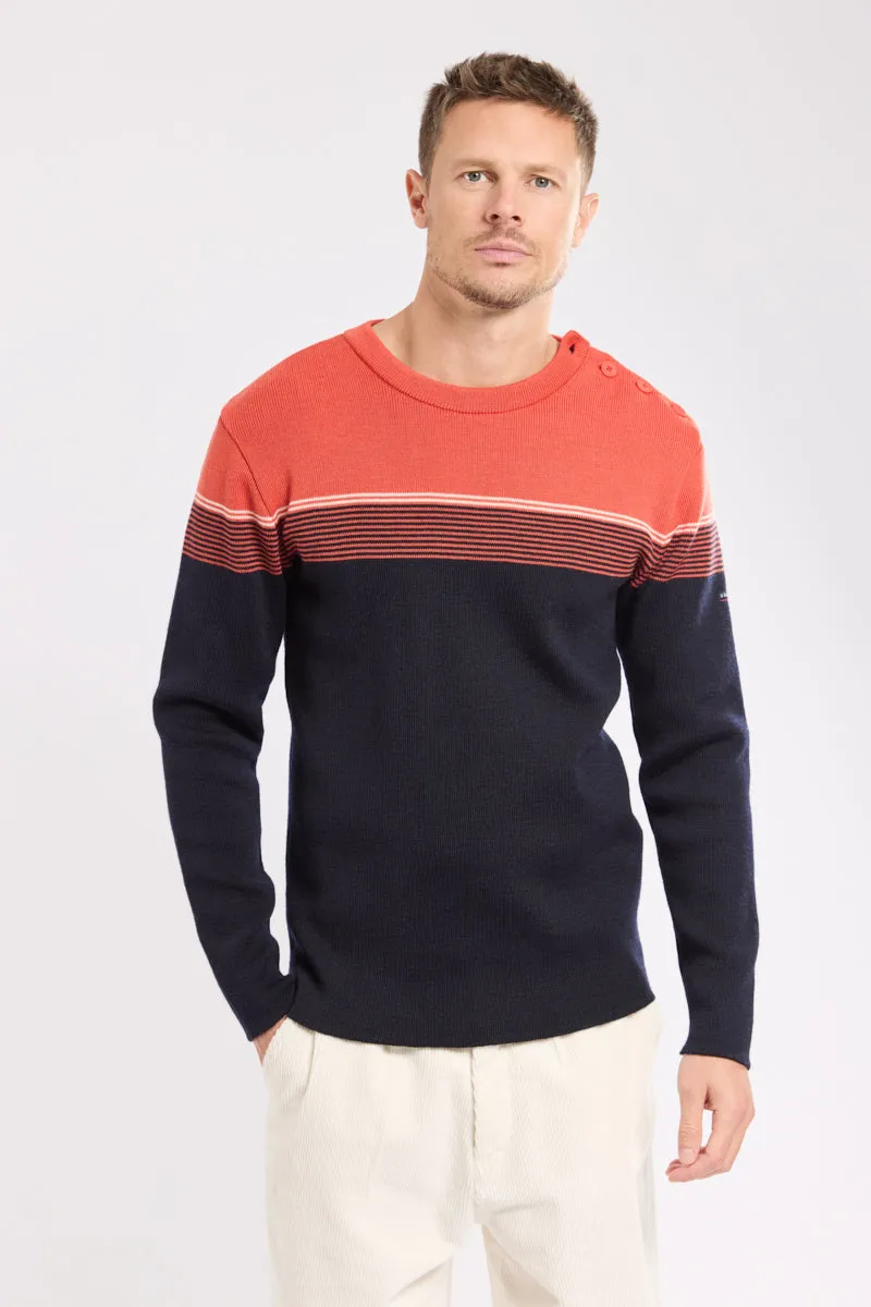 armor-lux-pull-marin-ray-homme-100-laine image 1