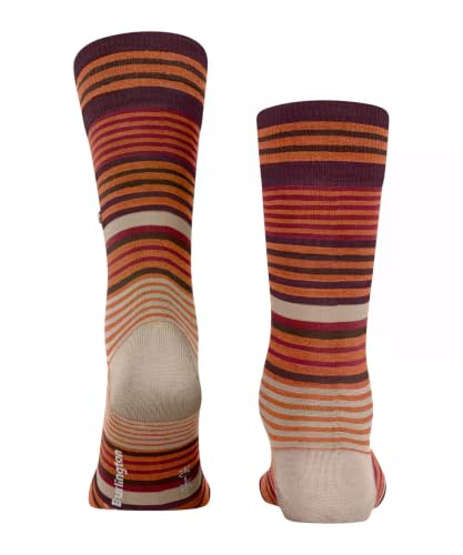 burlington-stripe-chaussettes-homme-laine-fantaisie-rouge-marigold-8916-40-46 image 7