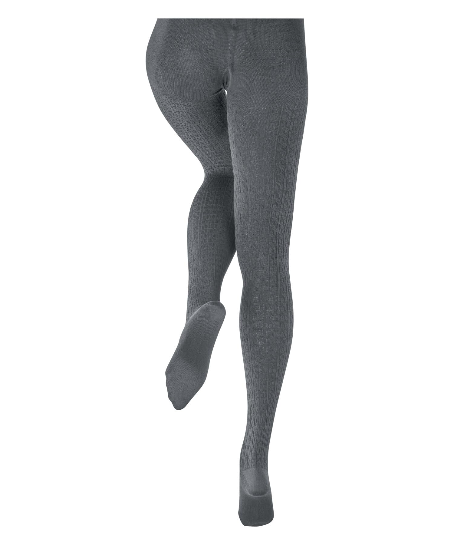 burlington-cosy-cottage-collants-femme-coton-laine-fantaisie-gris-grey-3208-40-4 image 2