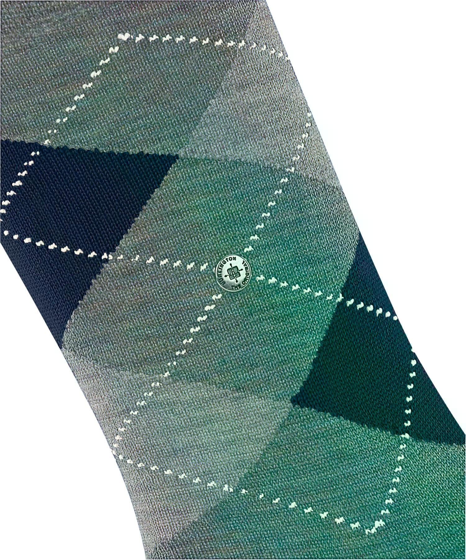 burlington-melange-marylebone-chaussettes-femme-laine-bleu-pigeon-blue-36-41 image 3