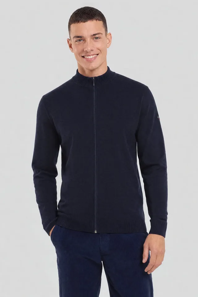armor-lux-cardigan-erdeven-homme-zipp-laine-et-acrylique image 1