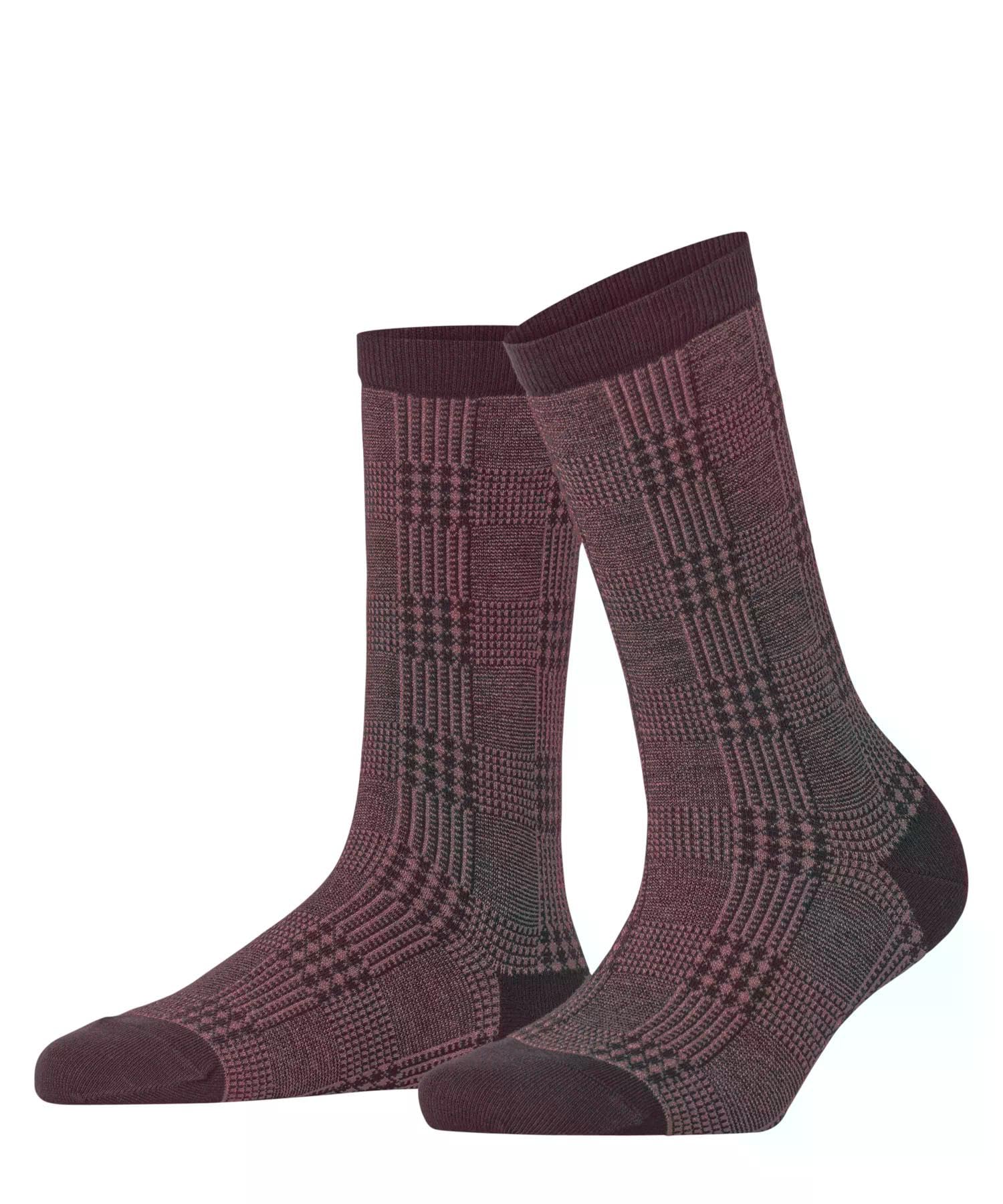 burlington-glitter-check-chaussettes-femme-coton-viscose image 6