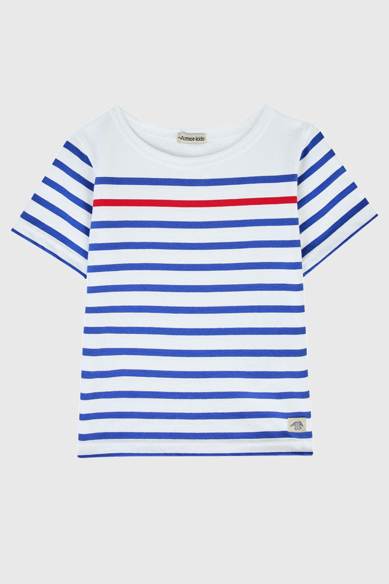 armor-lux-marini-re-kids-coton-l-ger-manches-courtes image 1