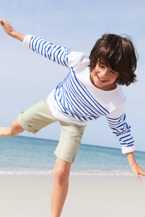 armor-lux-marini-re-enfant-ray-e-bretonne-coton-interlock-col-bateau-3 image 4