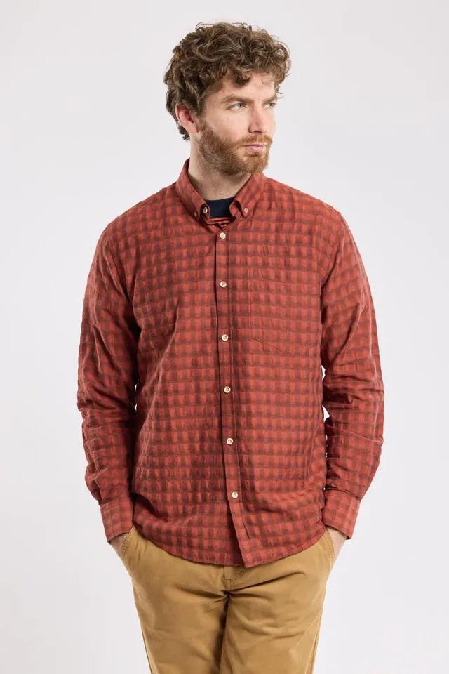 armor-lux-chemise-carreaux-h-ritage-flanelle-100-coton image 1
