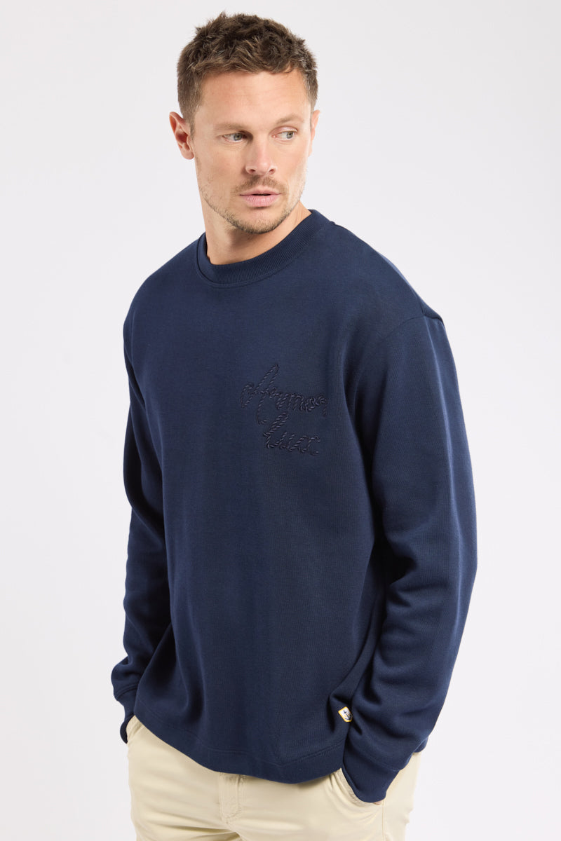 armor-lux-heritage-sweat-brod-homme-coton-pais-428g-m image 4