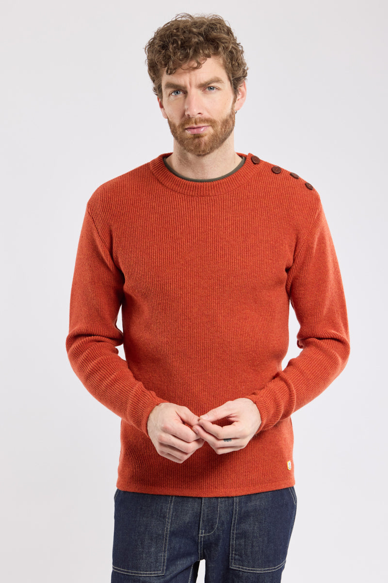 armor-lux-pull-marin-heritage-lambswool-homme-col-rond image 1