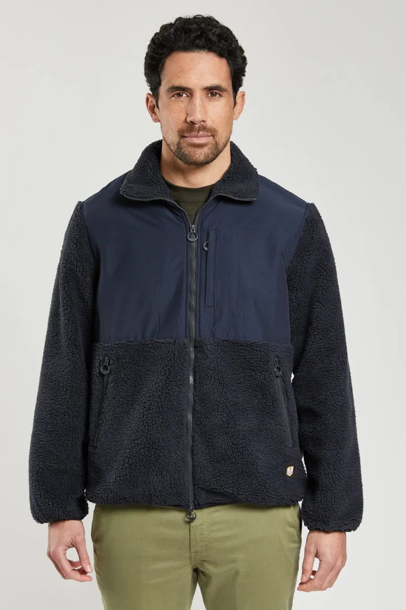 armor-lux-veste-sherpa-h-ritage-homme-zipp-e-col-montant image 1