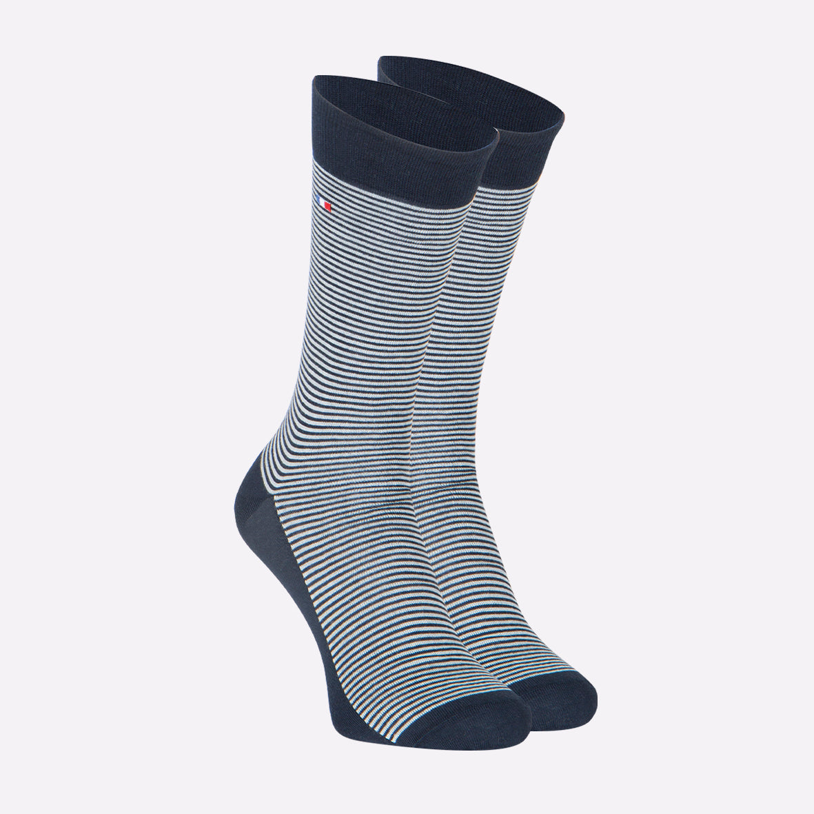 eminence-chaussettes-mi-hautes-homme-coton-peign-made-in-france-marine image 3