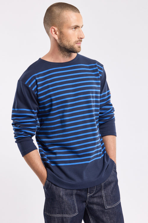 armor-lux-marini-re-homme-coton-bross-ray-e-manches-longues image 4