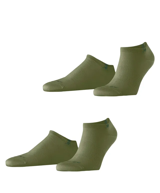burlington-everyday-sneaker-chaussettes-basses-homme-x2-vert-salvia-40-46 image 1